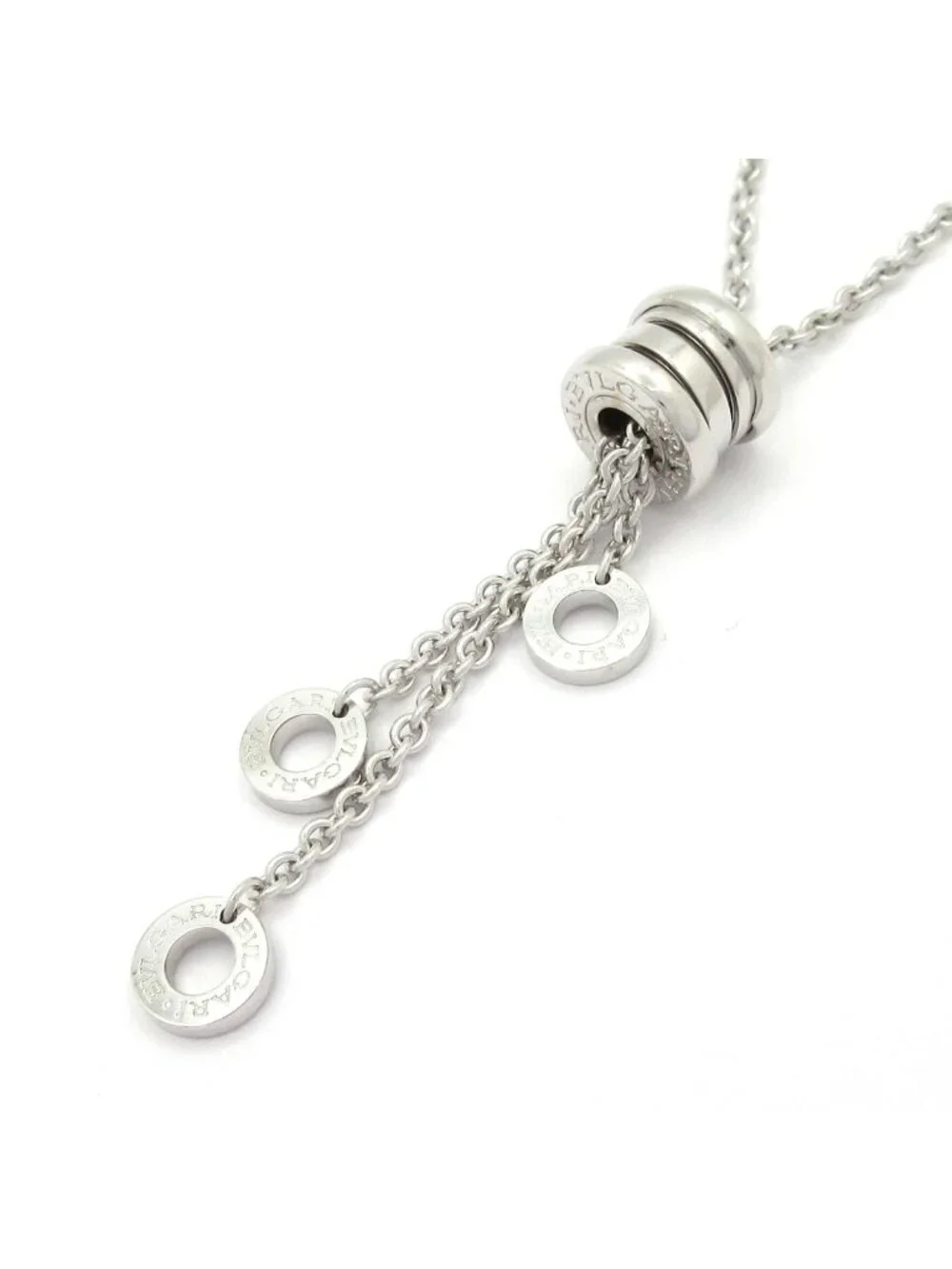 Bvlgari Necklace Element 18k White Gold